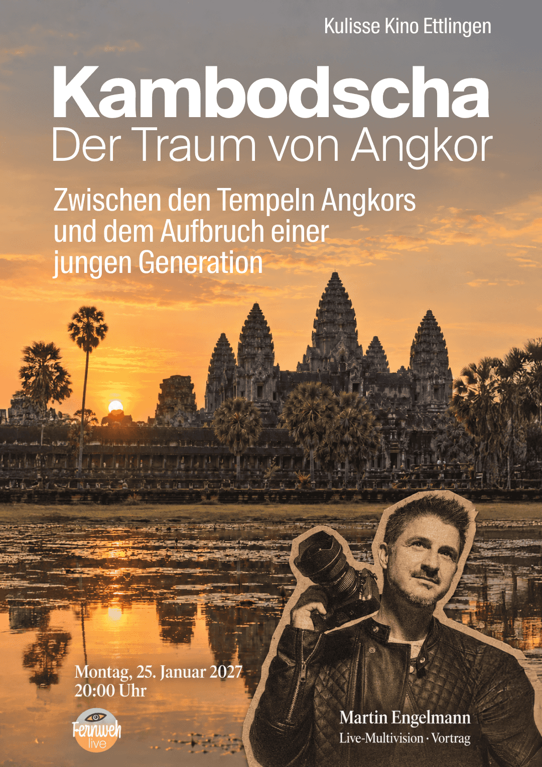 Plakat: Kambodscha – Der Traum von Angkor