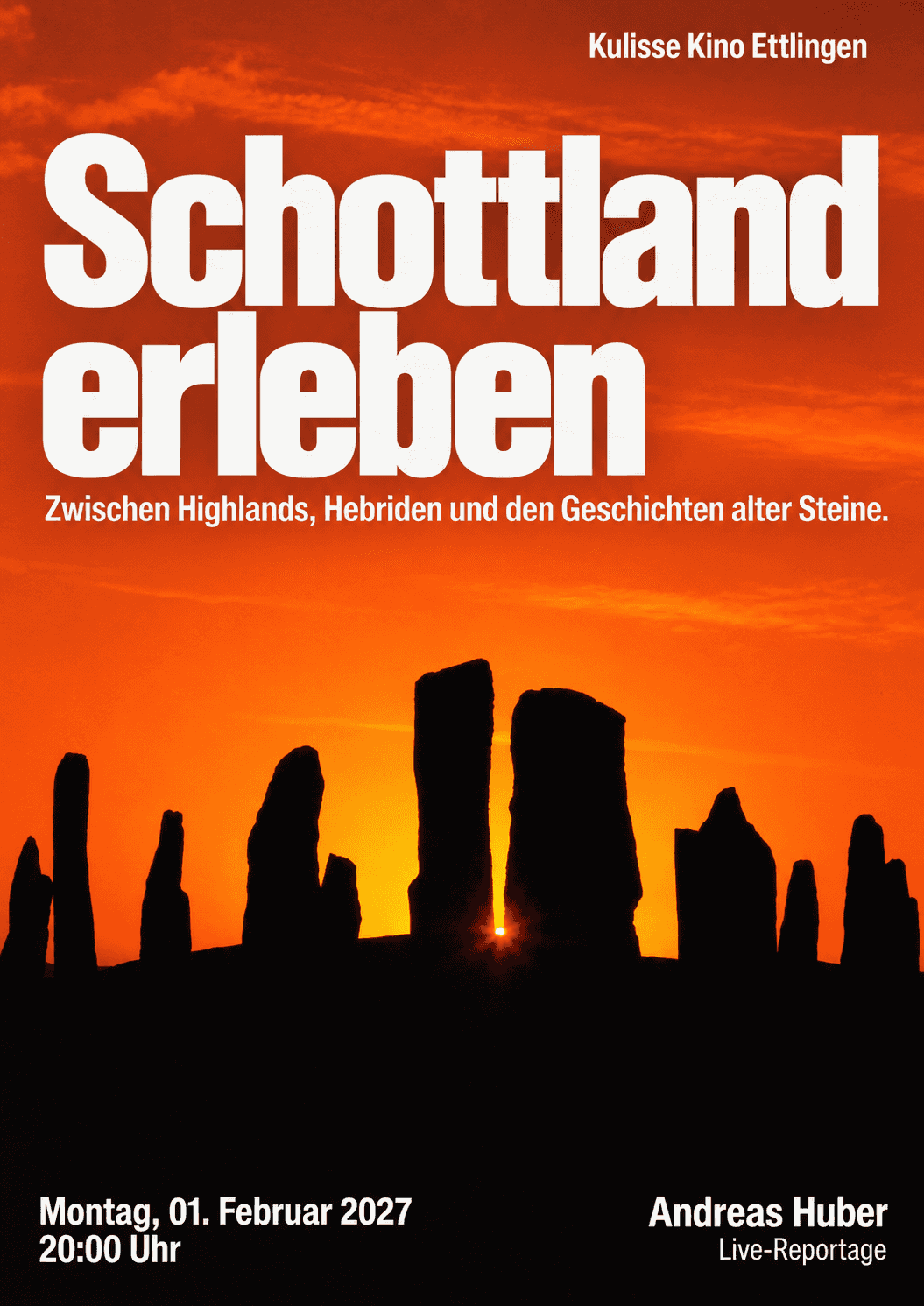 Plakat: Schottland erleben