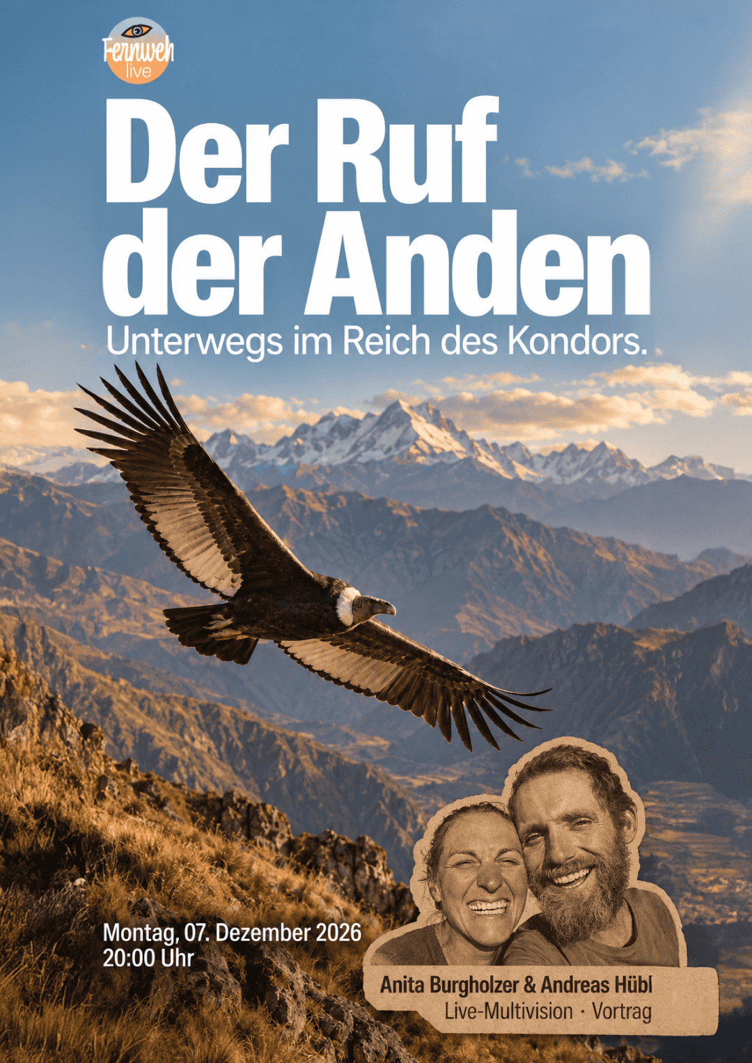 Plakat: Der Ruf der Anden
