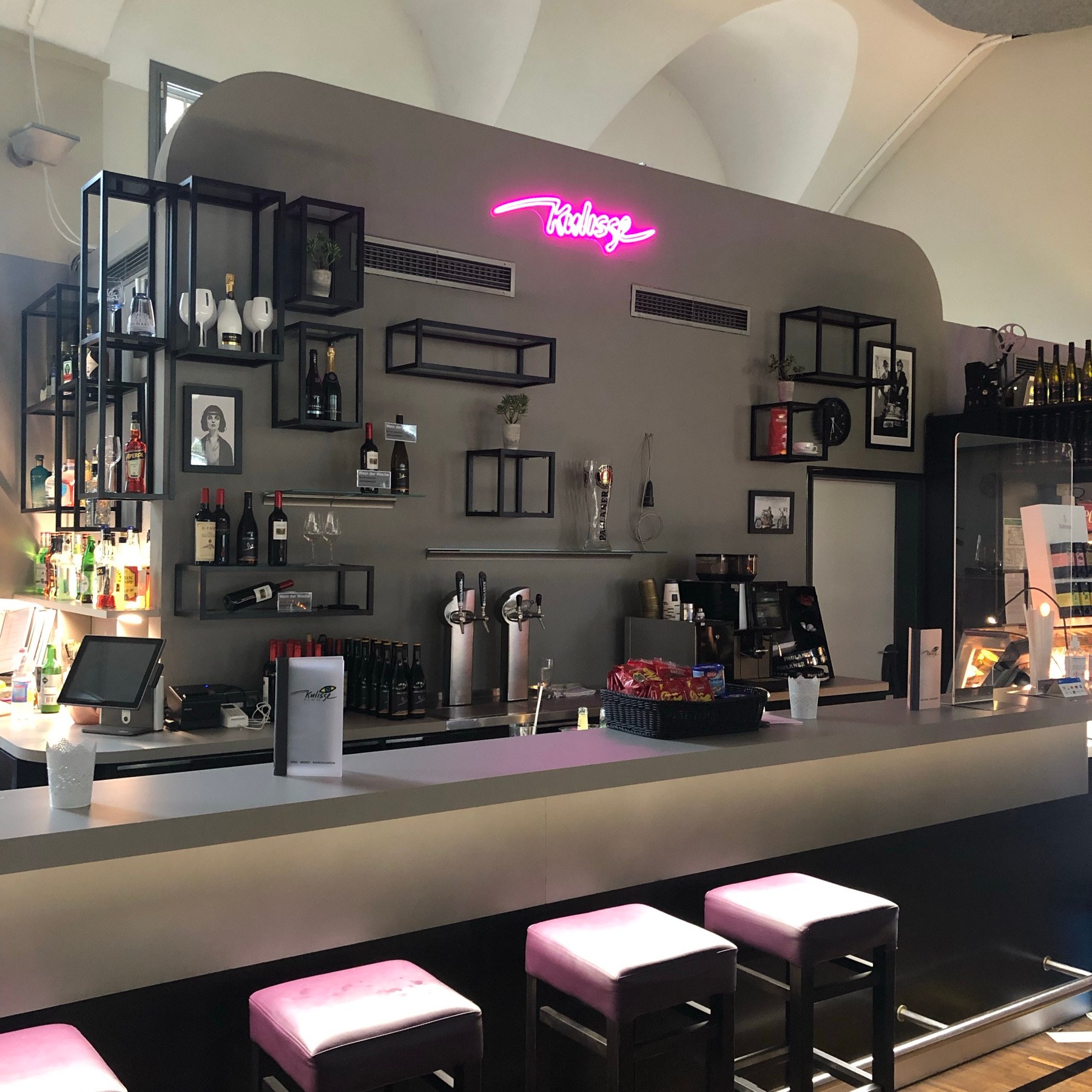 Bar im Bistro der Kulisse